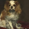 Grafika Manet Édouard - Edouard Manet : Un Cavalier King Charles Spaniel, 1866* Art|De 1 000 Pièces