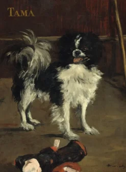 Grafika Manet Édouard - Edouard Manet : Tama : Le Chien Japonais, 1875* De 2 000 Pièces|De 2 000 Pièces