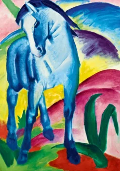 Bluebird Puzzle Marc Franz - Franz Marc - Blue Horse I, 1911* Art|De 1 000 Pièces