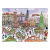 Galison Marché de Noël - Puzzle 1000 Pièces*Femme Noël|De 1 000 Pièces