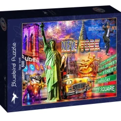Bluebird Puzzle Marchetti Ciro - New York* Villes Et Villages|Monuments