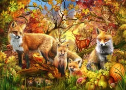 Bluebird Puzzle Marchetti Ciro - Spirit of Autumn* Animaux De La Forêt|Forêts, Fleurs Et Jardins