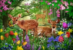 Bluebird Puzzle Marchetti Ciro - Spirit of Spring* Animaux De La Forêt|Forêts, Fleurs Et Jardins