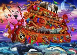 Bluebird Puzzle Marchetti Ciro - The Ark*Femme Bateaux|Animaux Sauvages