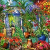 Bluebird Puzzle Marchetti Ciro - Tropical Green House* Oiseaux|Forêts, Fleurs Et Jardins