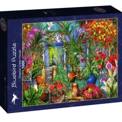 Bluebird Puzzle Marchetti Ciro - Tropical Green House* Oiseaux|Forêts, Fleurs Et Jardins