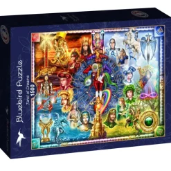 Bluebird Puzzle Marchetti Ciro - Tarot of Dreams*Femme De 1 500 Pièces|De 1 500 Pièces