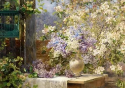 Enjoy Puzzle Marie Egner : Dans la Tonnelle Fleurie* Forêts, Fleurs Et Jardins|Art
