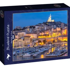 Bluebird Puzzle Marseille, la Nuit* Villes Et Villages|Ports
