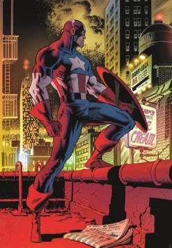 Clementoni Marvel, Captain America*Enfant Puzzles Pour Enfants|De 1 000 Pièces