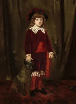 Grafika Mary Cassatt : Eddy Cassatt (Edward Buchanan Cassatt), 1875* De 2 000 Pièces|De 2 000 Pièces