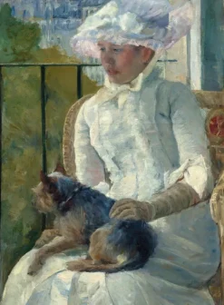 Grafika Mary Cassatt : Jeune Fille à la Fenêtre, 1883-1884* De 2 000 Pièces|De 2 000 Pièces