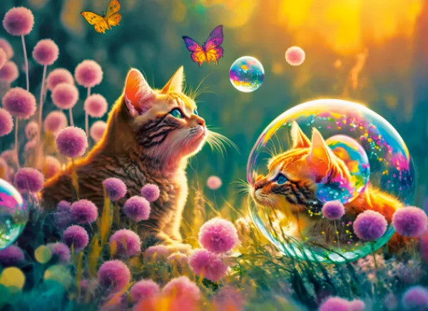 Castorland Matin Magique*Enfant Chats|Dès 6 Ans : 50 À 100 Pièces