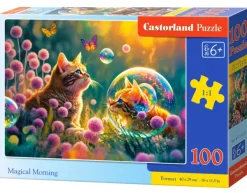 Castorland Matin Magique*Enfant Chats|Dès 6 Ans : 50 À 100 Pièces