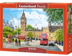 Castorland Matinée Bien Remplie à Londres* Monuments|De 1 000 Pièces