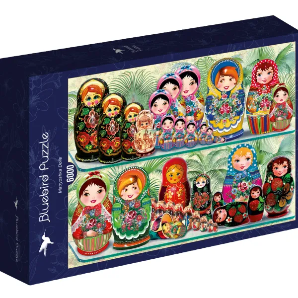 Bluebird Puzzle Matryoshka Dolls* De 6 000 À 54 000 Pièces|De 6 000 À 54 000 Pièces
