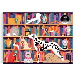 Galison Meilleur du Spectacle - Puzzle de 1000 Pièces* Chiens|Chats