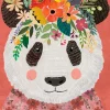 Heye Mia Charro - Floral Friends - Cuddly Panda* Animaux Sauvages|Animaux De La Forêt