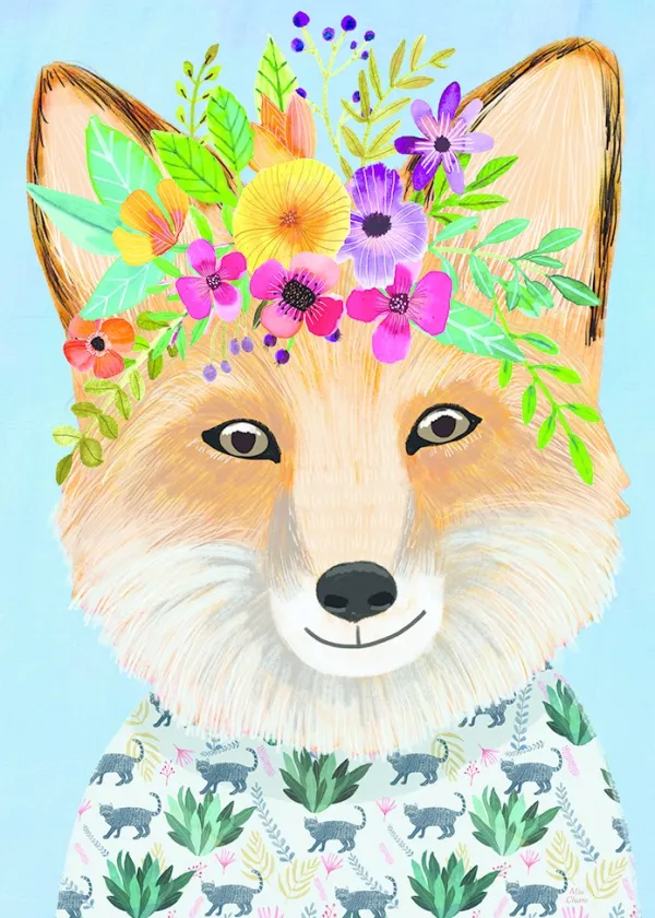 Heye Mia Charro - Floral Friends* Chiens|Forêts, Fleurs Et Jardins