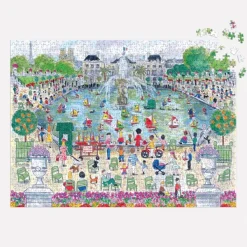 Galison Michael Storrings - Le Printemps à Paris - Puzzle de 1000 Pièces* De 1 000 Pièces|De 1 000 Pièces