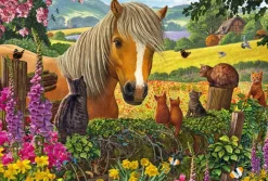 Schmidt Spiele Mignons Visiteurs dans la Prairie*Enfant À Partir De 9 Ans|Chevaux