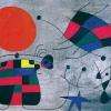 Eurographics Miro Joan - Joan Miro - Le Sourire aux Ailes Flamboyantes* Art|De 1 000 Pièces