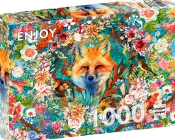 Enjoy Puzzle Miss Foxy* Animaux De La Forêt|Forêts, Fleurs Et Jardins