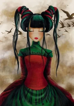 Grafika Misstigri - Misstigri - The Crows*Femme Oiseaux|Hommes Et Femmes