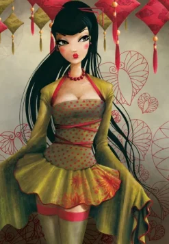 Grafika Misstigri - Misstigri - Miss Midori*Femme Japon|Hommes Et Femmes