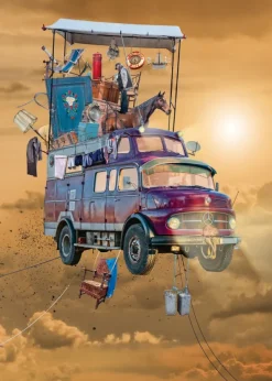 Heye Mobile Home*Femme Voitures, Motos Et Camions|Humour, Satire Et Wasgij