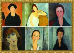 Grafika Modigliani Amedeo - Modigliani en collage*Femme De 1 500 Pièces|De 1 500 Pièces