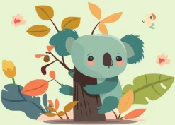 Bluebird Puzzle Mon Petit Koala*Enfant Animaux Sauvages|Dès 4 Ans : 21 À 30 Pièces