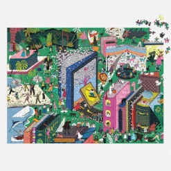 Galison Monde du Livre - Puzzle 1000 Pièces*Enfant De 4 000 À 5 000 Pièces|De 4 000 À 5 000 Pièces