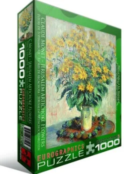 Eurographics Monet Claude - Claude Monet - Jérusalem Fleurs d'artichaut* Art|De 1 000 Pièces