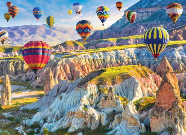 Eurographics Mongolfières, Cappadoce, Turquie* Pays D'Asie|Avions Et Objets Volants