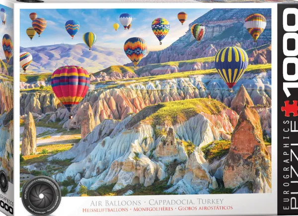 Eurographics Mongolfières, Cappadoce, Turquie* Pays D'Asie|Avions Et Objets Volants