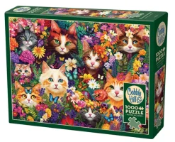 Cobble Hill Moustaches Fleuries* Chats|Forêts, Fleurs Et Jardins