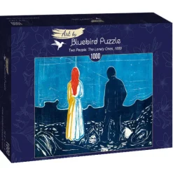 Bluebird Puzzle Munch Edvard - Edvard Munch - Two People: The Lonely Ones, 1899* Art|De 1 000 Pièces