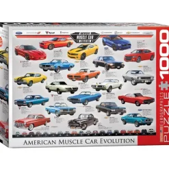 Eurographics Muscle Car Evolution* Voitures, Motos Et Camions|Collages