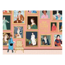 Galison Musée de l'Histoire - Puzzle Étincelant de 1000 Pièces*Femme Personnages Célèbres|De 1 000 Pièces