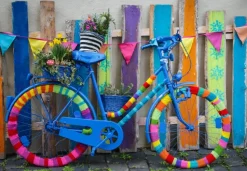 Bluebird Puzzle My Beautiful Colorful Bike* Déco Et Objets|De 1 000 Pièces