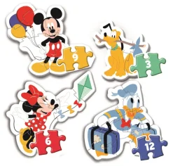 Clementoni My First Puzzle - Disney Baby (4 Puzzles)*Enfant À Partir De 2 Ans|Dès 2 Ans : Moins De 10 Pièces