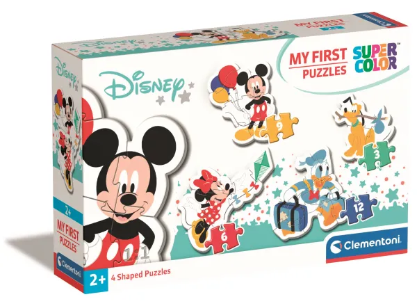 Clementoni My First Puzzle - Disney Baby (4 Puzzles)*Enfant À Partir De 2 Ans|Dès 2 Ans : Moins De 10 Pièces