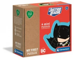 Clementoni My First Puzzle - Justice League (4 Puzzles)*Enfant À Partir De 2 Ans|Dès 2 Ans : Moins De 10 Pièces