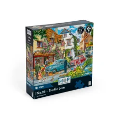 HOP - House of Puzzles N°25 - Embouteillage* Voitures, Motos Et Camions|Forêts, Fleurs Et Jardins