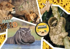 Clementoni National Geo - Wildlife Adventure-Supercolor Puzzle*Enfant À Partir De 9 Ans|Puzzles Pour Enfants