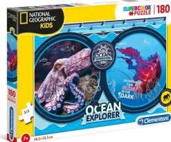 Clementoni National Geo Kids - Ocean Expedition*Enfant À Partir De 9 Ans|Puzzles Pour Enfants