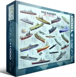 Eurographics Navires de guerre WWII* Bateaux|De 1 000 Pièces