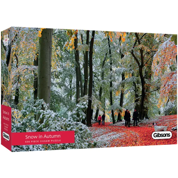 Gibsons Neige En Automne* Panoramique|Forêts, Fleurs Et Jardins