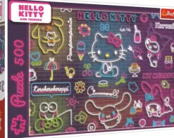 Trefl Neon Hello Kitty - Hello Kitty* De 500 À 999 Pièces|De 500 À 999 Pièces
